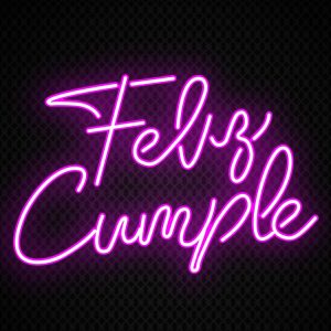 Feliz Cumple Neon